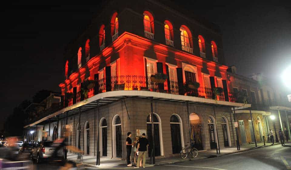 The Enigmatic LaLaurie Mansion, a popular stop on New Orleans ghost tours